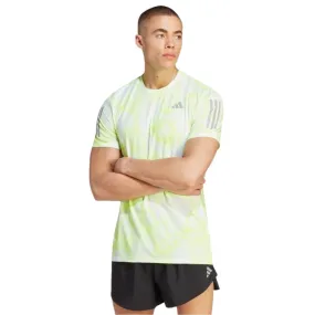 adidas Own The Run Allover Print Men's Tee