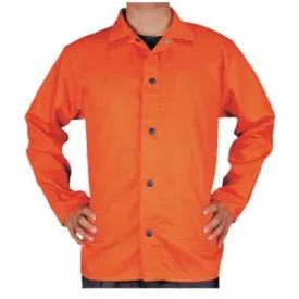 Best Welds Premium Flame Retardant Jacket, Large, Orange, 1230-L