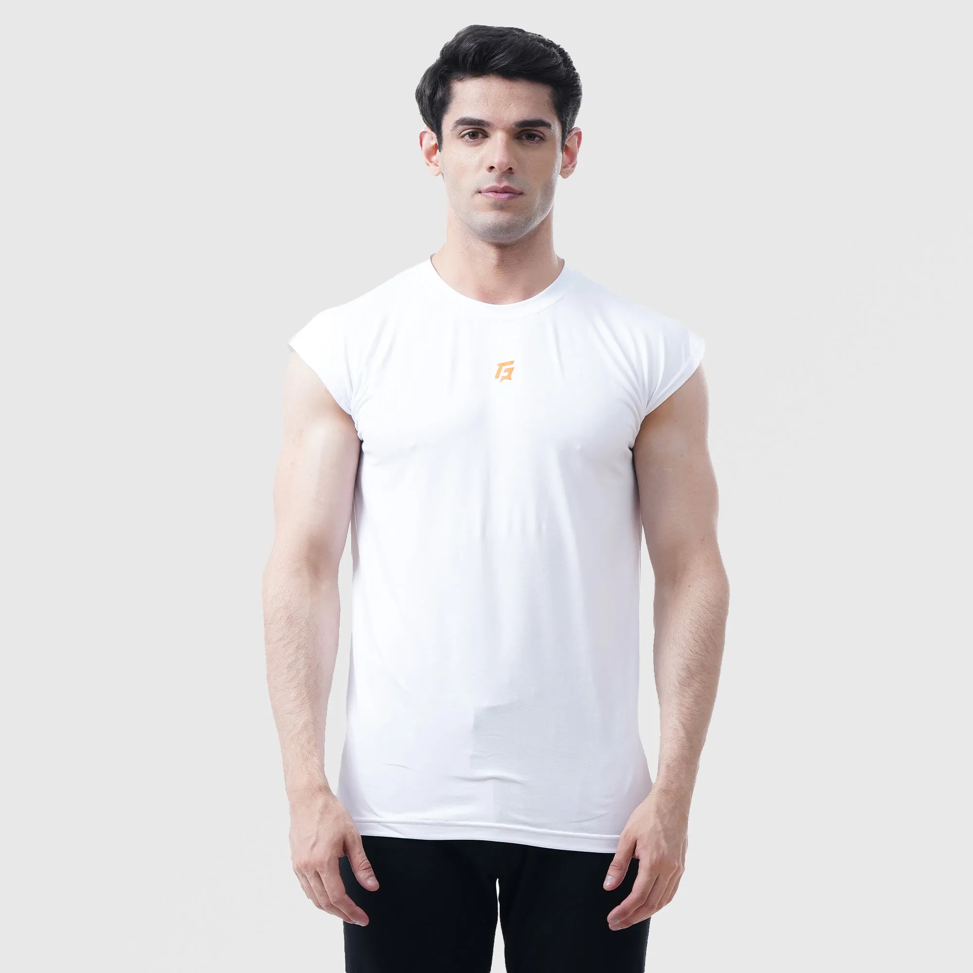 Cut Off Tank (White)