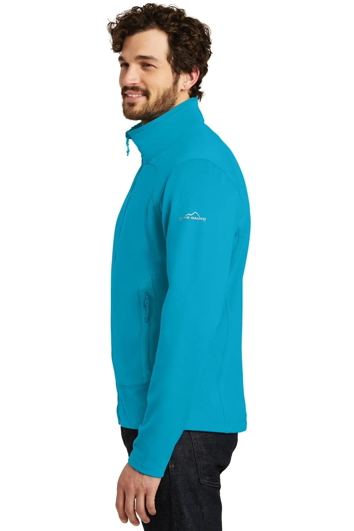 Eddie Bauer Highpoint Custom Fleece Jackets, Denali Blue