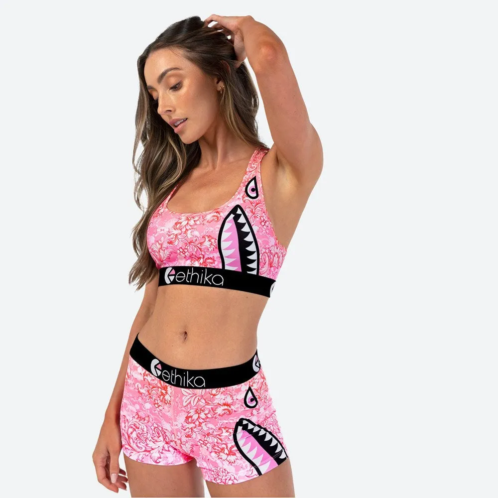 Ethika Bomber Blossom Sports Bra