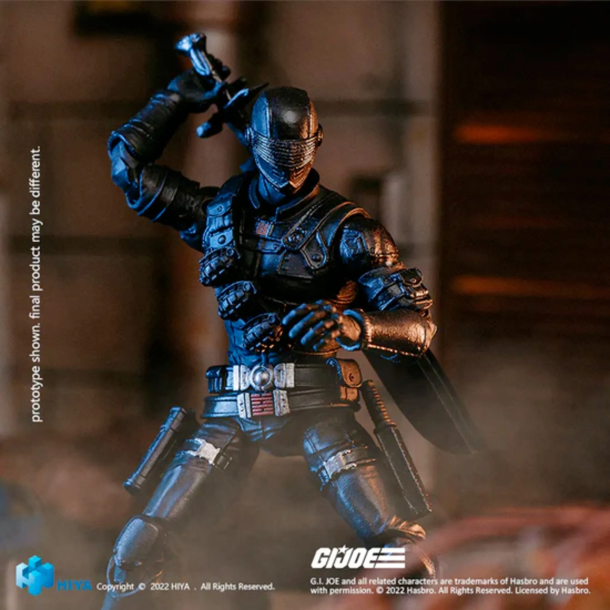 HIYA Exquisite Mini Series G.I. Joe Snake Eyes