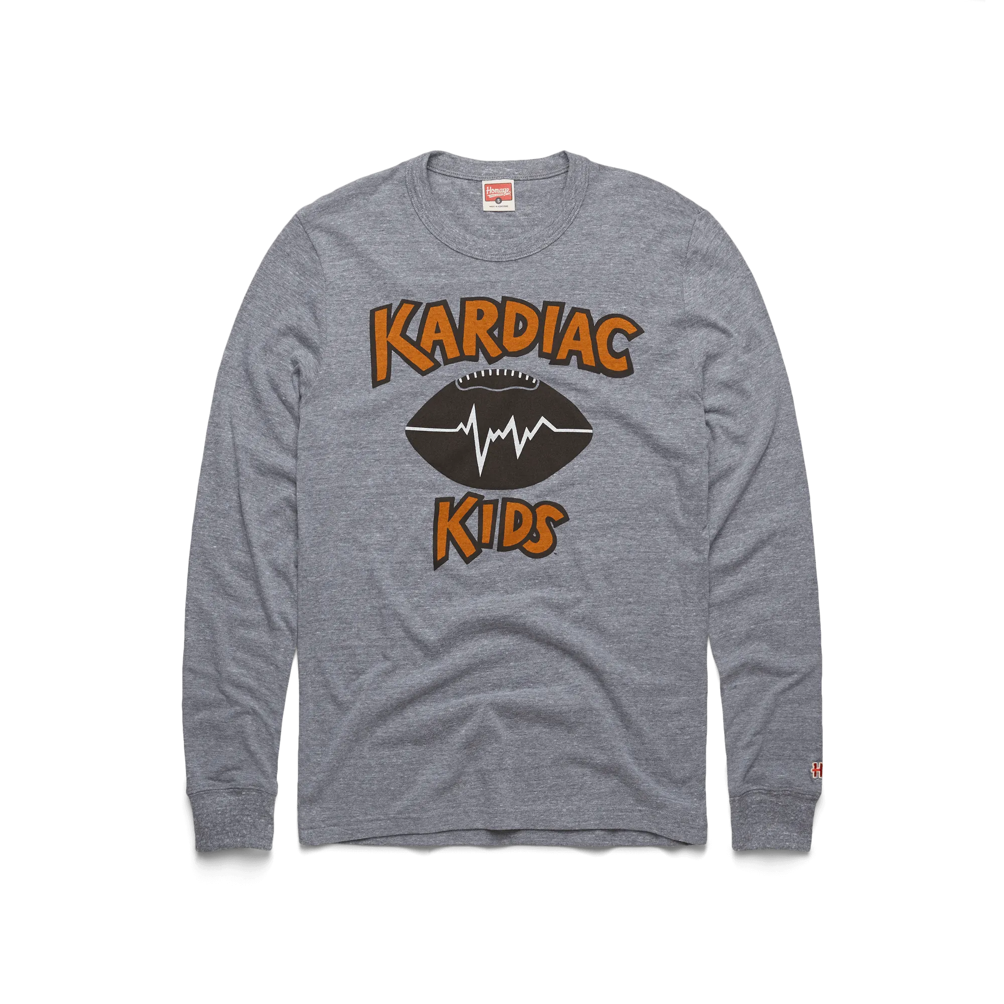 Kardiac Kids Gridiron Long Sleeve Tee