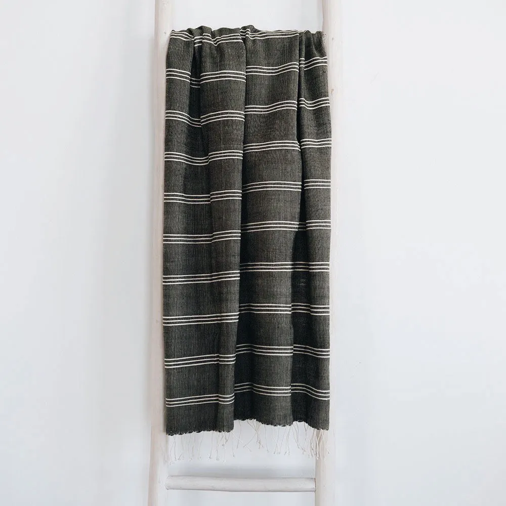 Livingston Towel - Charcoal