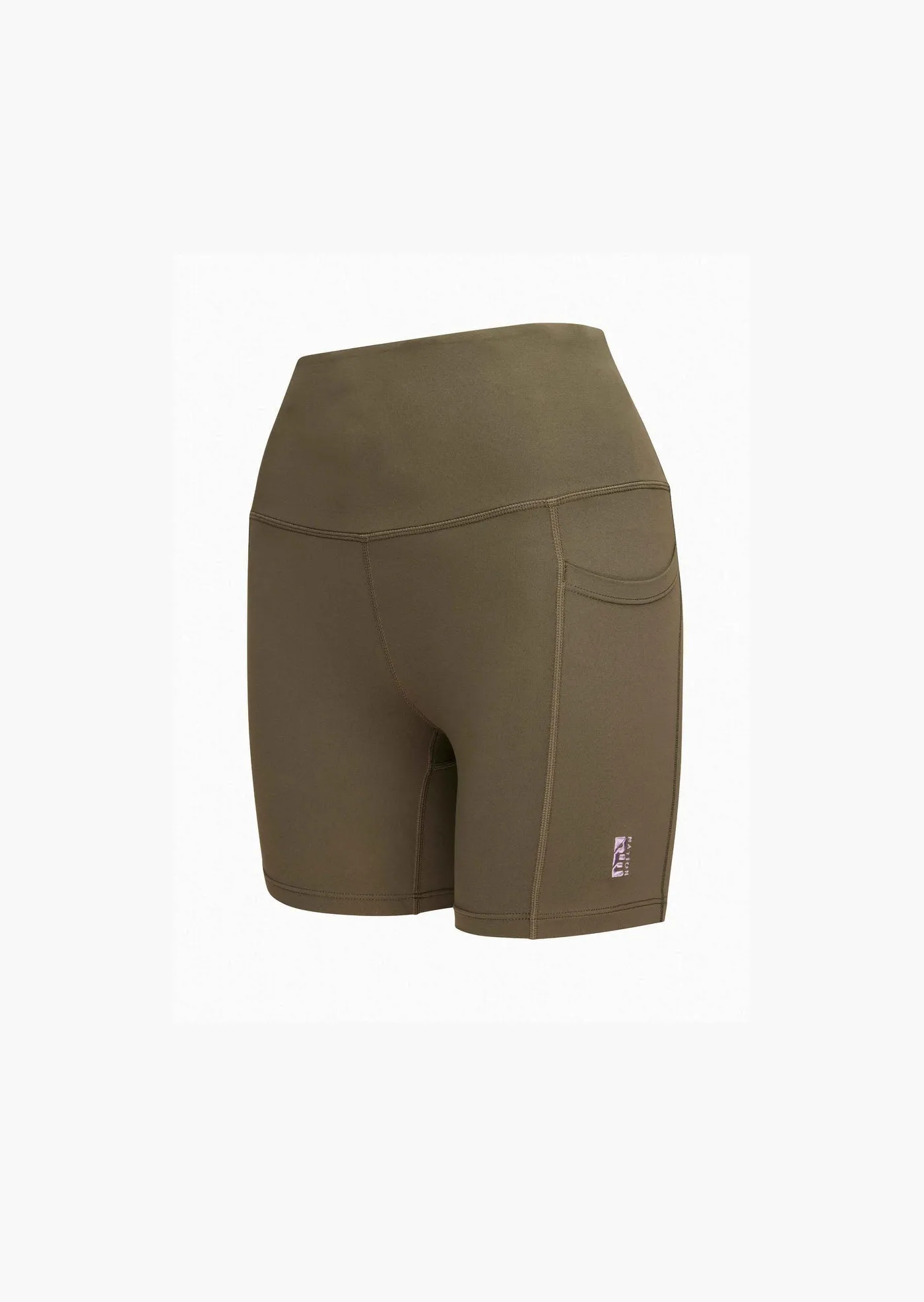 P.E Nation - Recalibrate 5" Bike Short in Khaki