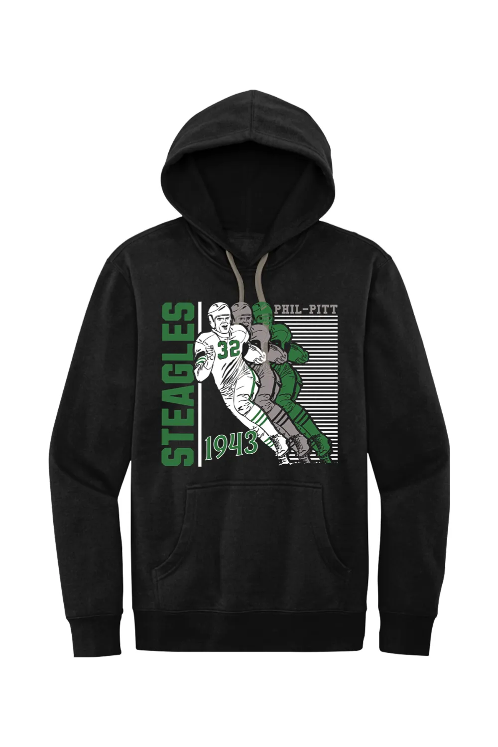 Phil-Pitt Steagles Football - 1943 - Fleece Hoodie