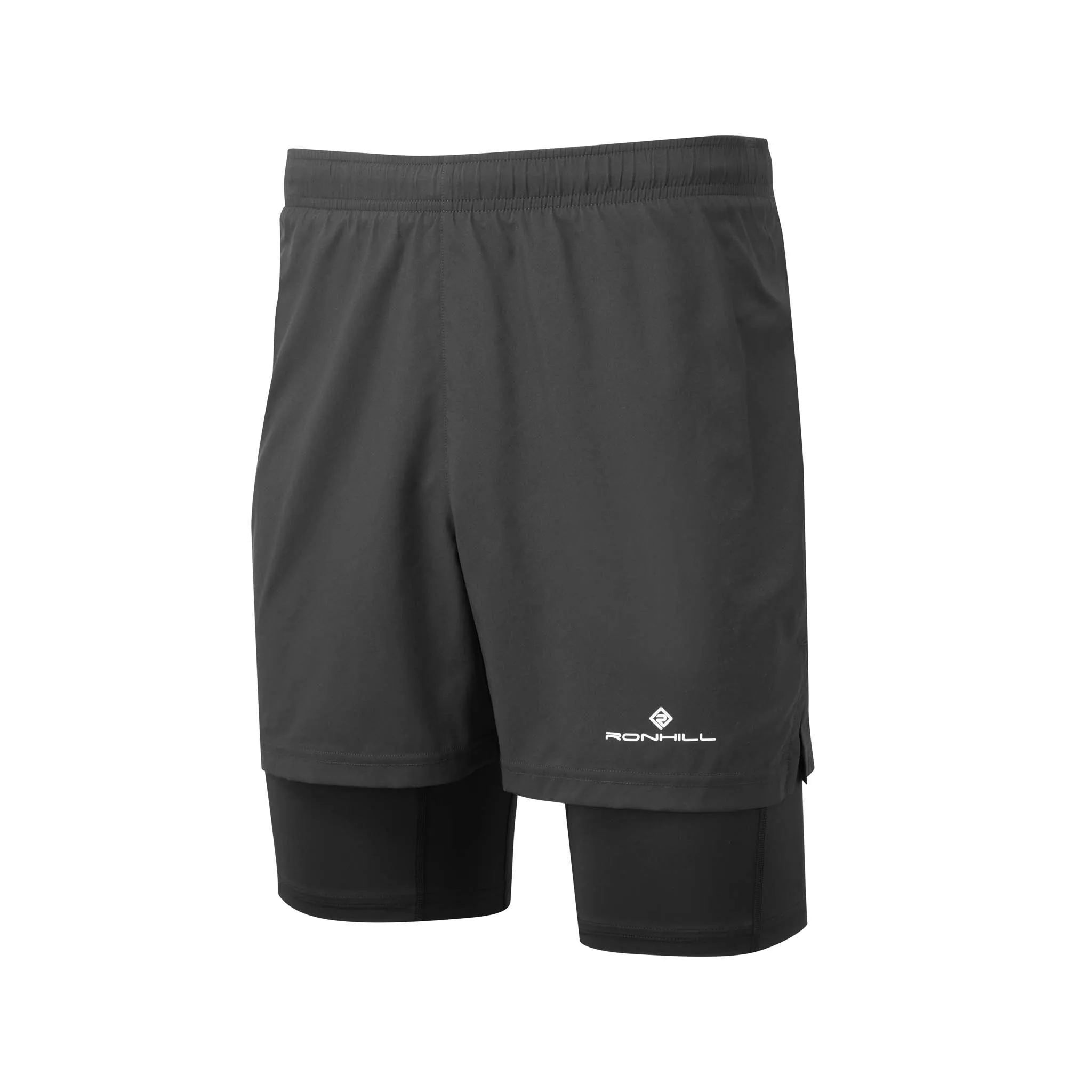 Ronhill | Men's Core Twin Short - All Black