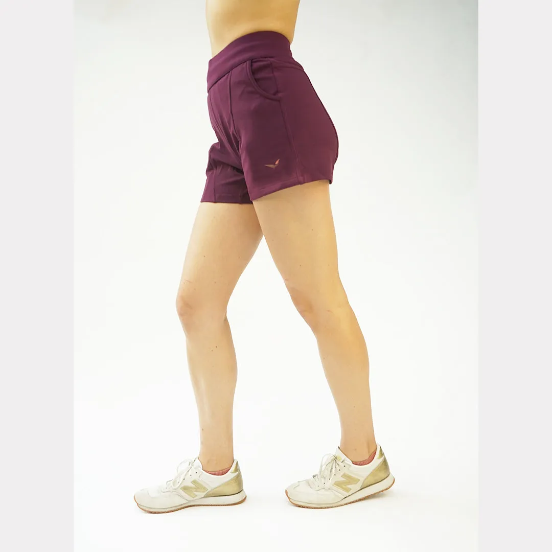 Terra Shorts in Ruby Burgundy 1.0