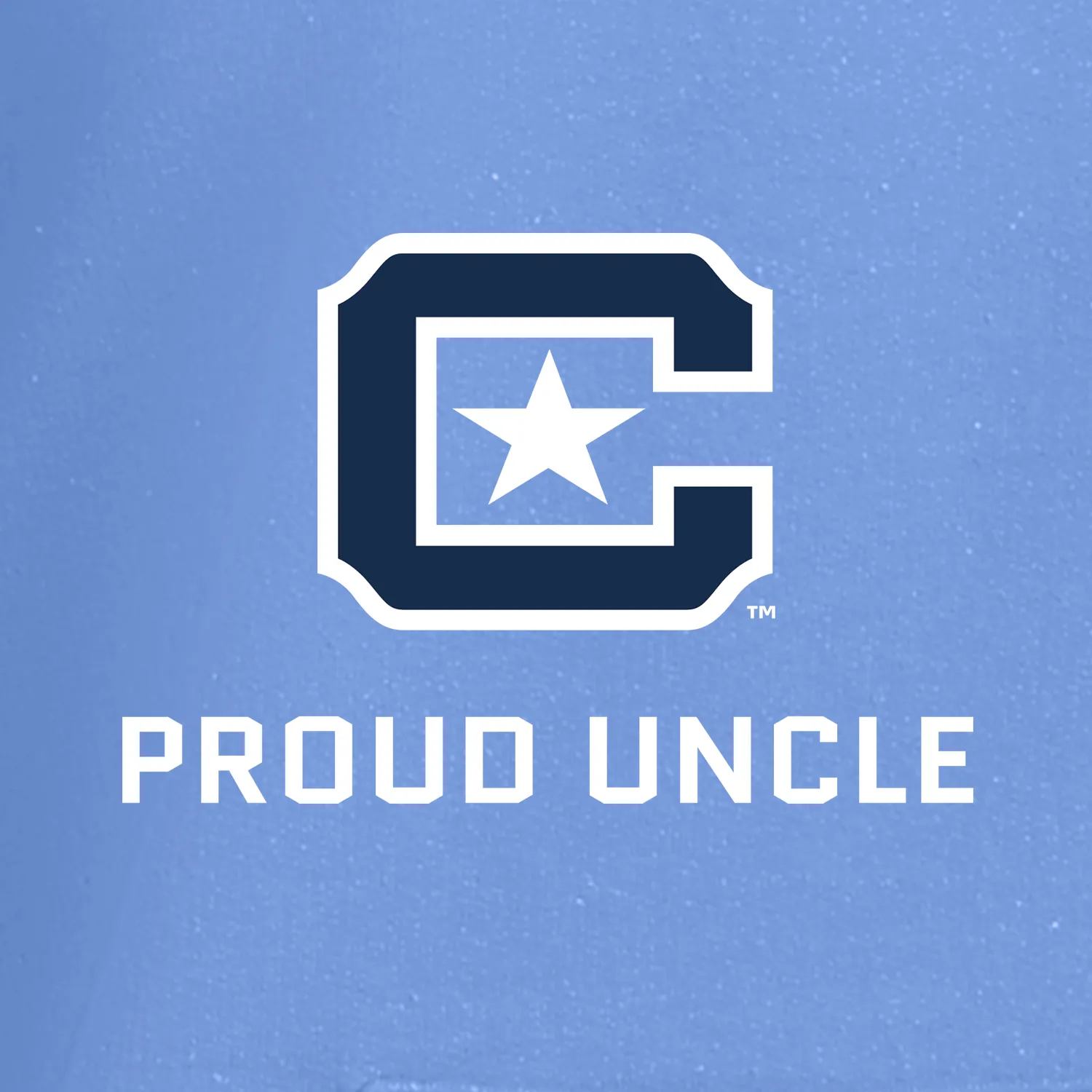 The Citadel Block C Star logo, Proud Uncle,  Heavy Blend™ Hooded Sweatshirt