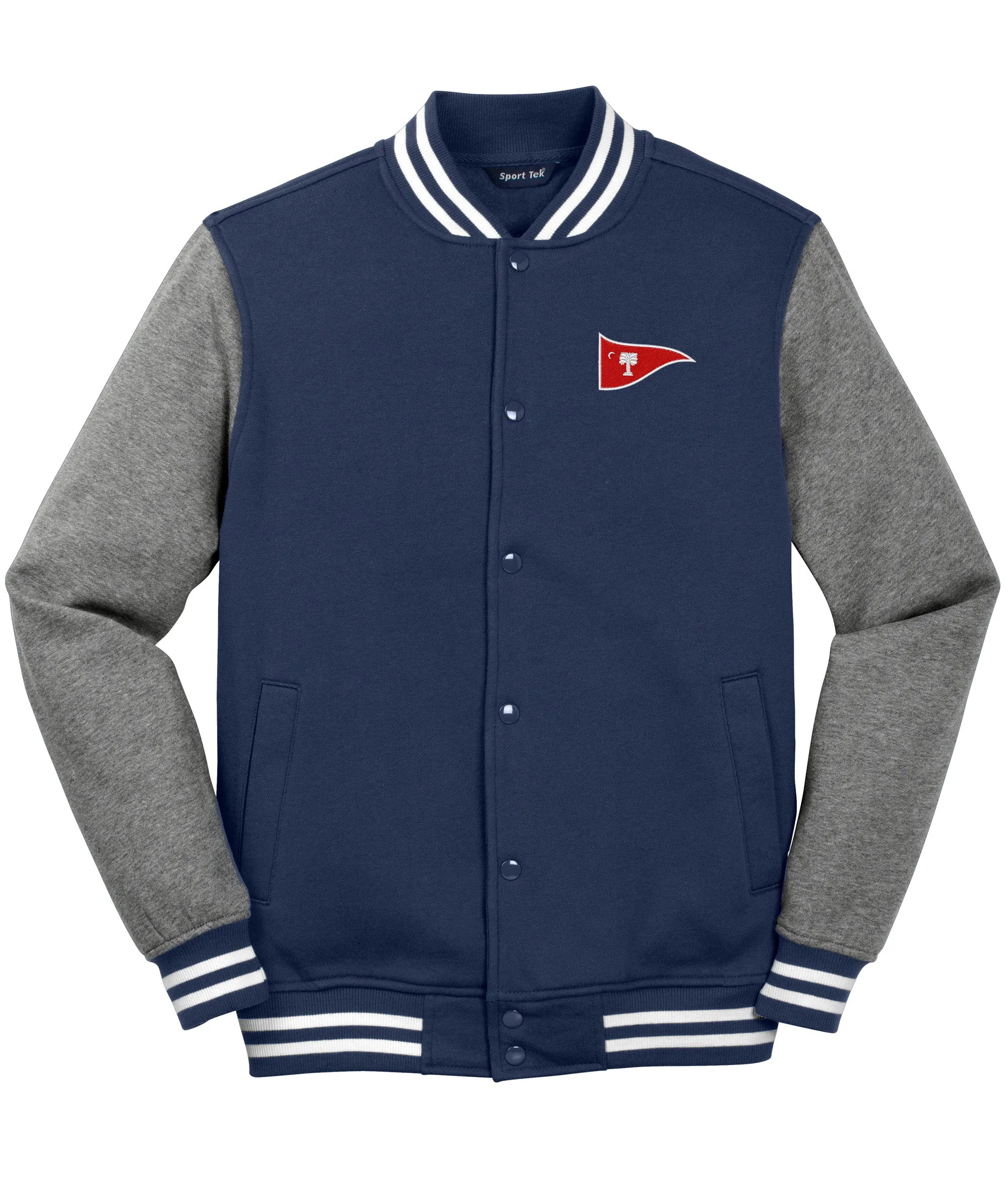 The Citadel C, Club Sports - Sailing, Fleece Letterman Jacket