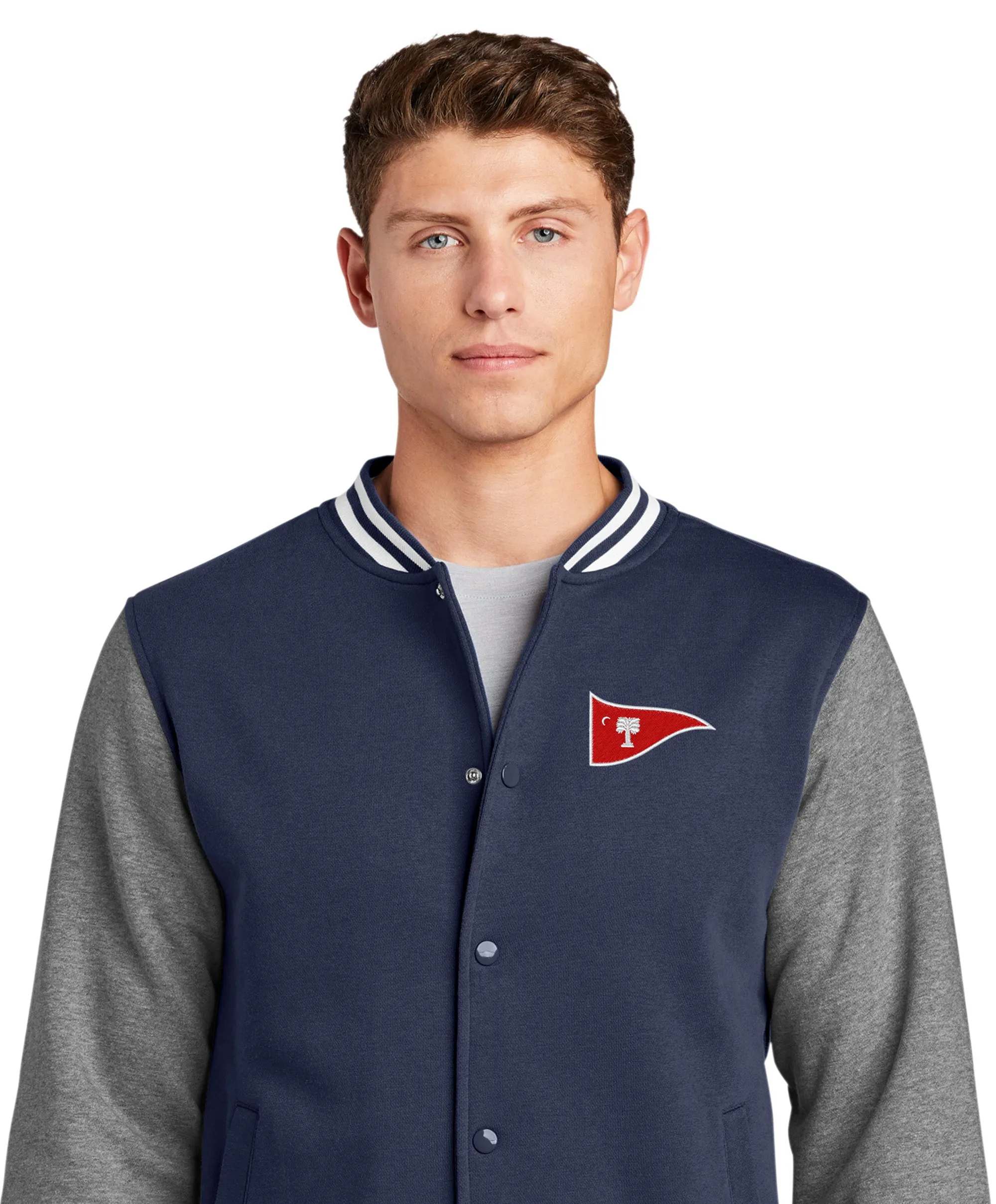 The Citadel C, Club Sports - Sailing, Fleece Letterman Jacket