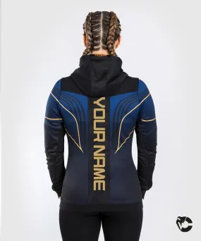 UFC Venum Personalized Authentic Fight Night 2.0 kit by Venum Women's Walkout Hoodie - Midnight Edition - Champion